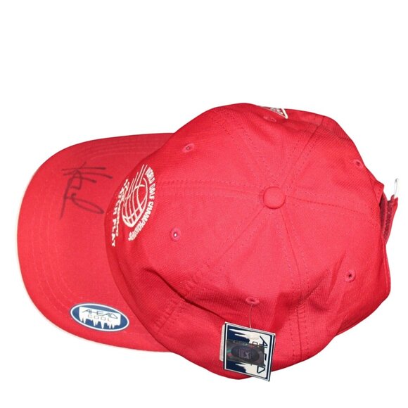 Hunter Mahan Signed 2015 Cadillac Match Play Harding Park Baseball Hat Cap NEW - Picture 10 of 12